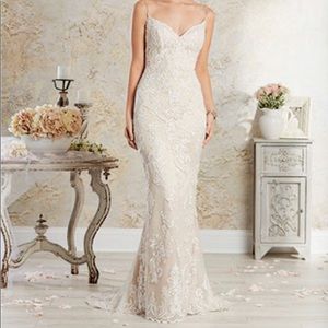 Never worn Alfredo Angelo vintage wedding dress!!